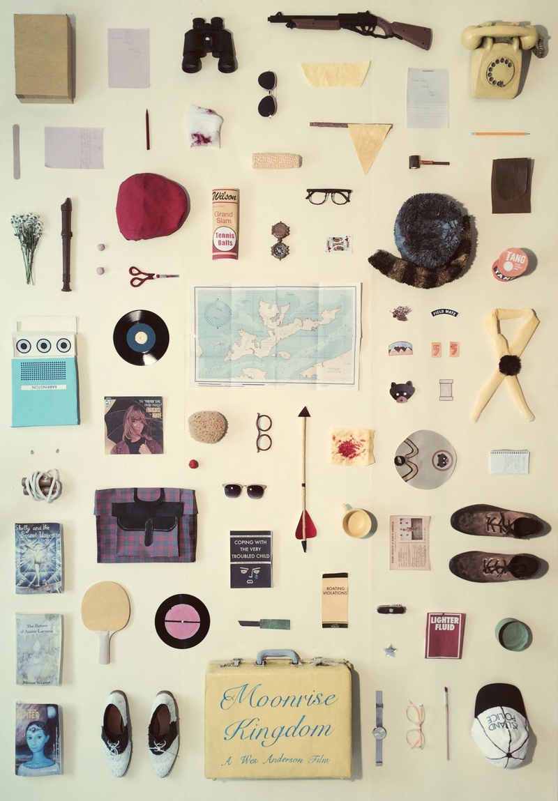 Illustration for article titled Cool Movie Posters Show Off the Objects That Appear in Famous Films
